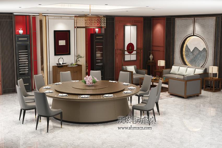 前衛現代設計風(fēng)格電動(dòng)餐桌