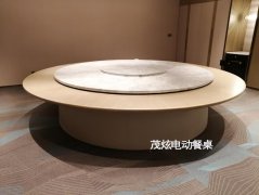 電動(dòng)餐桌安裝示意圖,茂炫餐桌轉盤(pán)安裝步驟圖